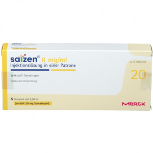 Saizen 20 MG / 2,5 ml Cartridge